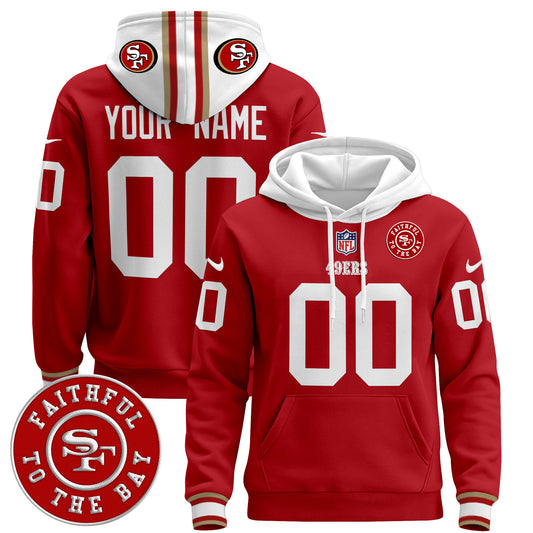 49ers 2024 Custom Pullover Hoodie