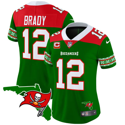 WoBuccaneers 2024 Christmas Vapor Limited Jersey - All Stitched