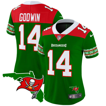 WoBuccaneers 2024 Christmas Vapor Limited Jersey - All Stitched