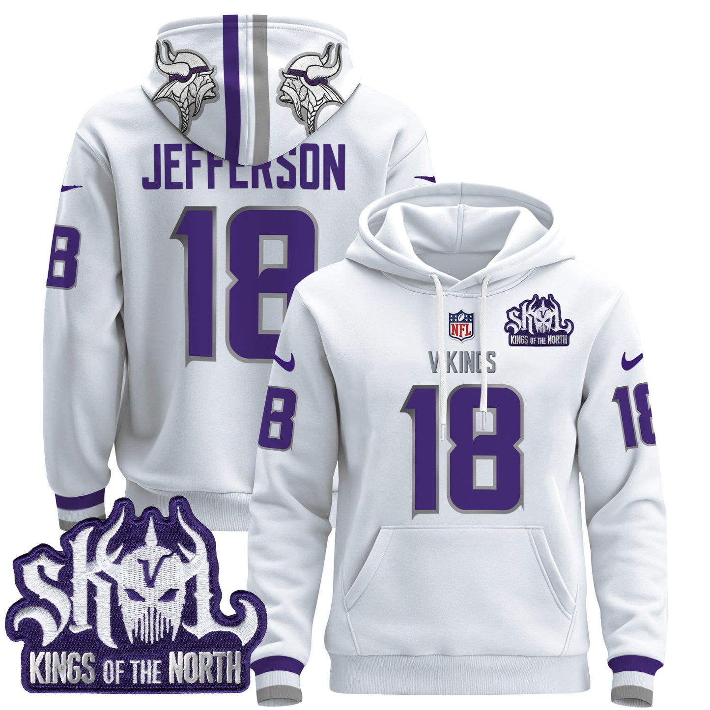 Minnesota Vikings 2024 Pullover Hoodie