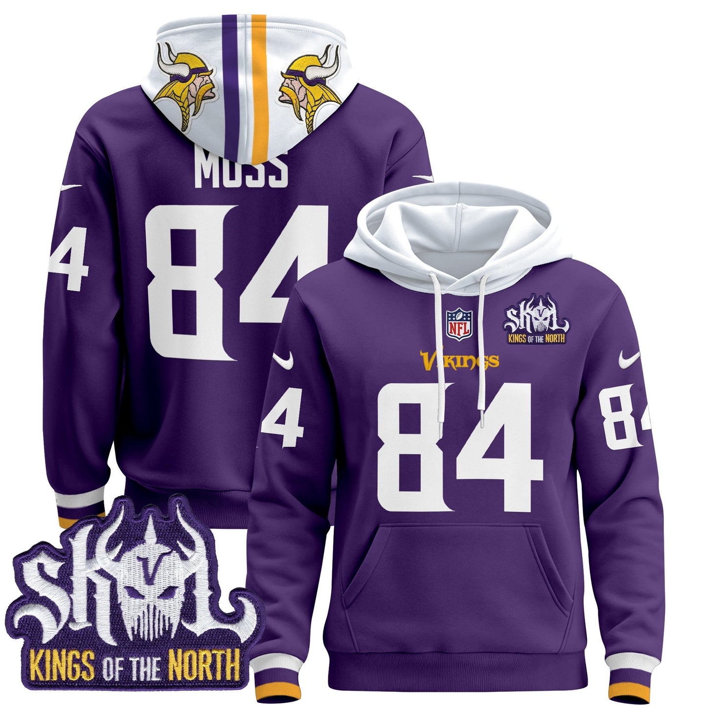 Minnesota Vikings 2024 Pullover Hoodie