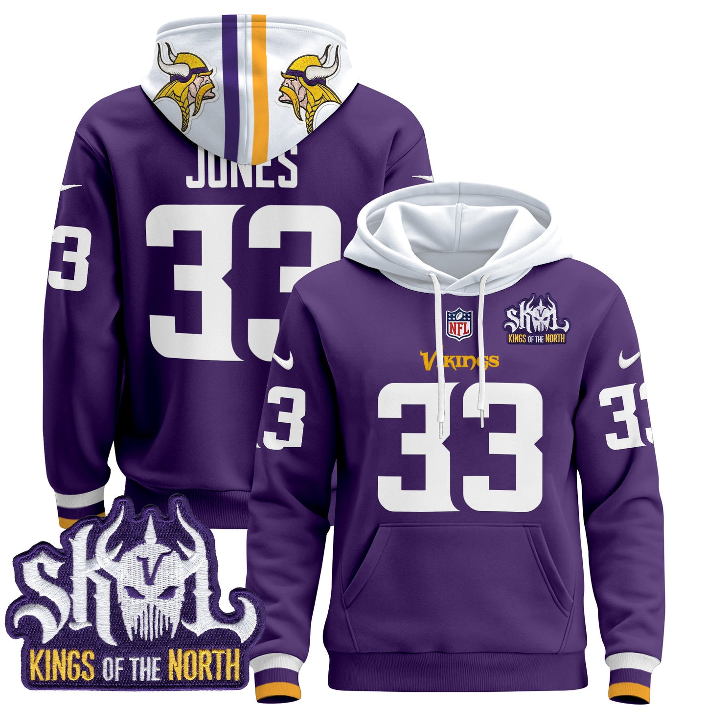 Minnesota Vikings 2024 Pullover Hoodie