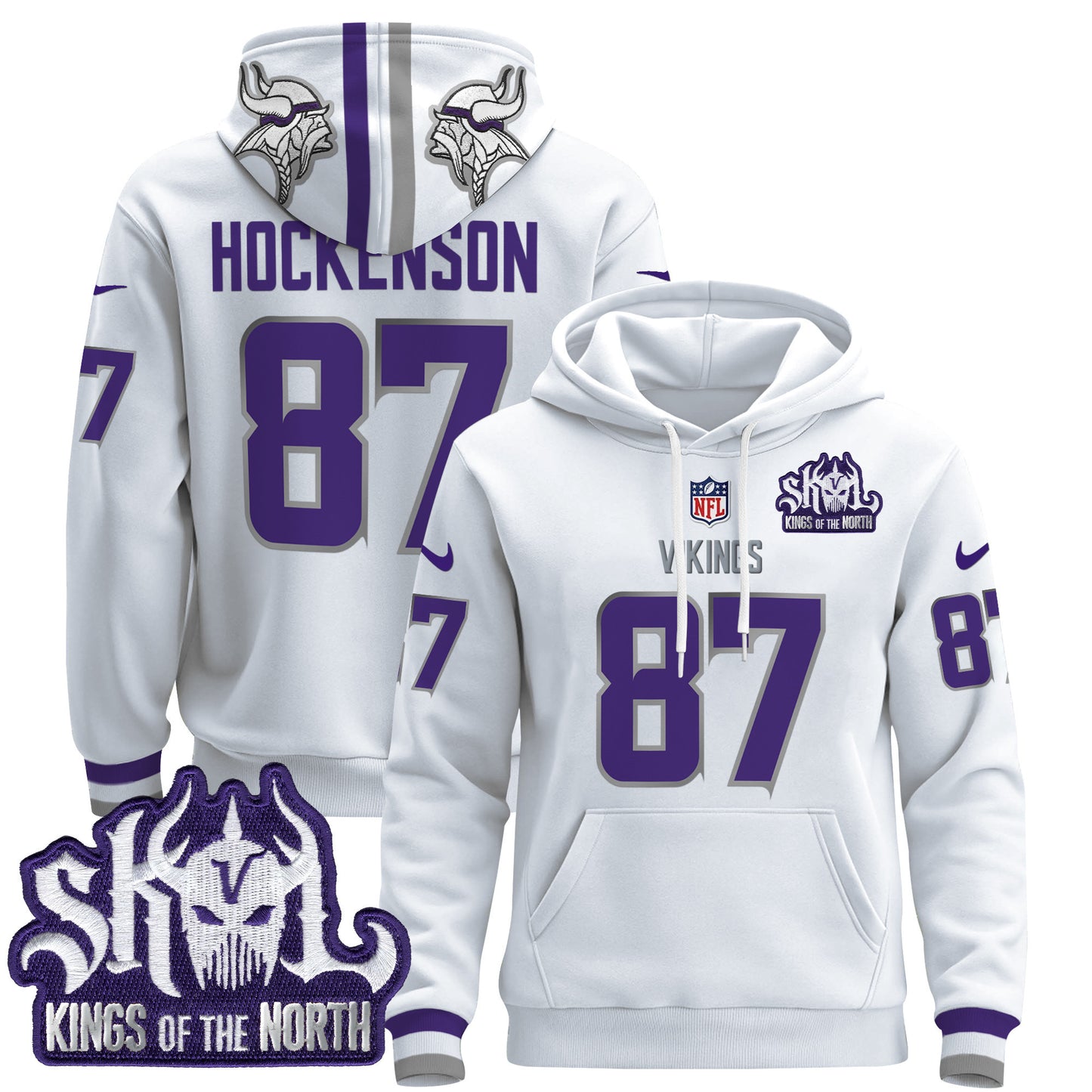 Minnesota Vikings 2024 Pullover Hoodie