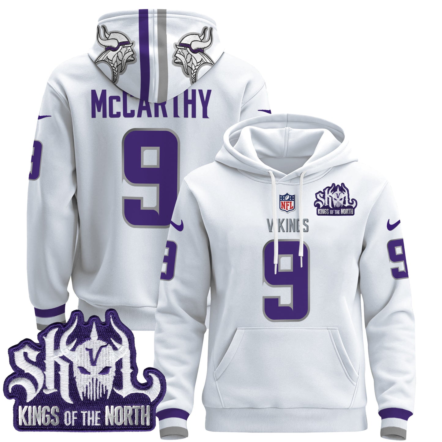 Minnesota Vikings 2024 Pullover Hoodie