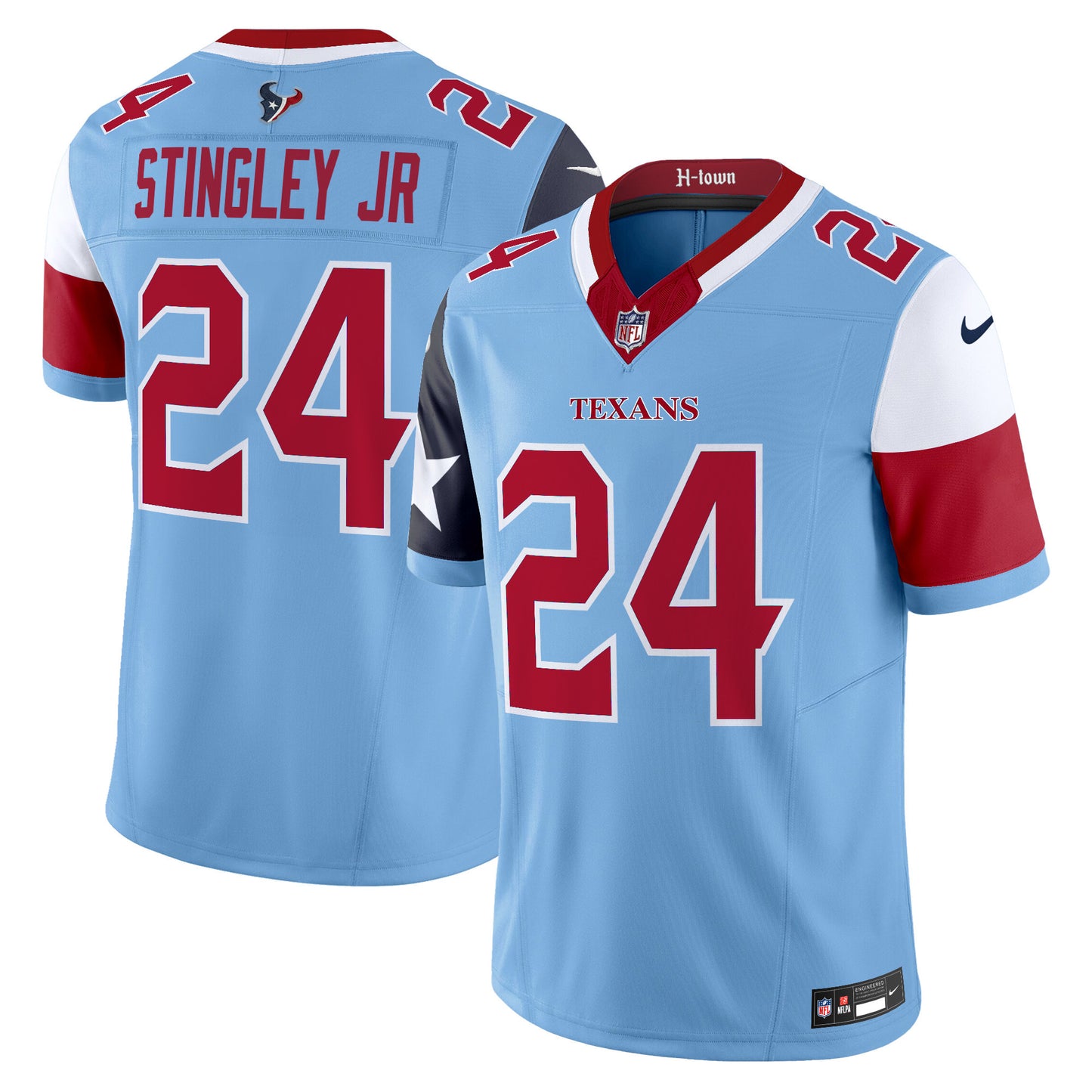 Houston Texans 2024 Vapor Limited Jersey V5 - All Stitched