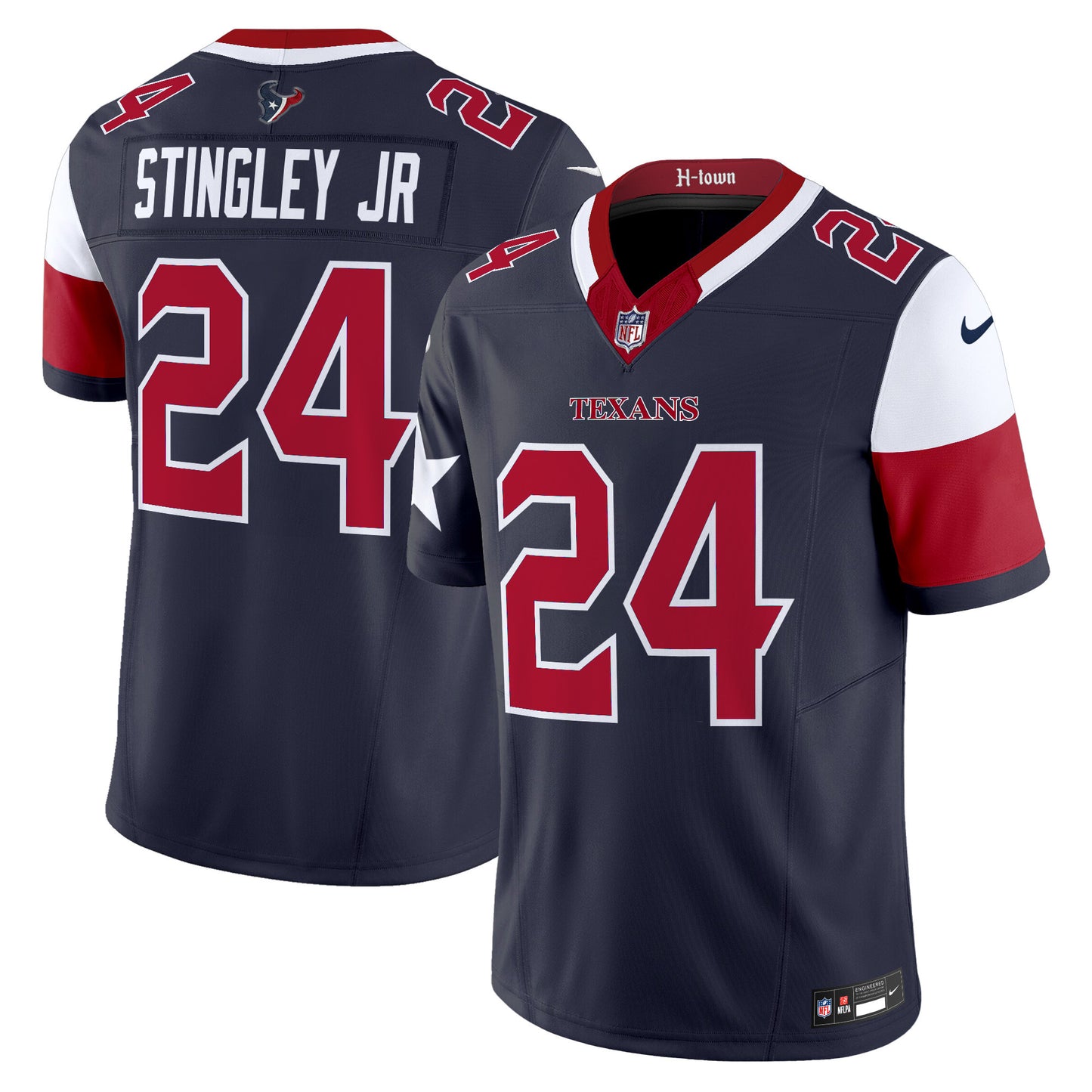 Houston Texans 2024 Vapor Limited Jersey V5 - All Stitched