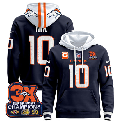 Denver Broncos 2024 Pullover Hoodie