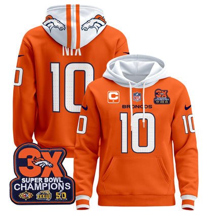 Denver Broncos 2024 Pullover Hoodie