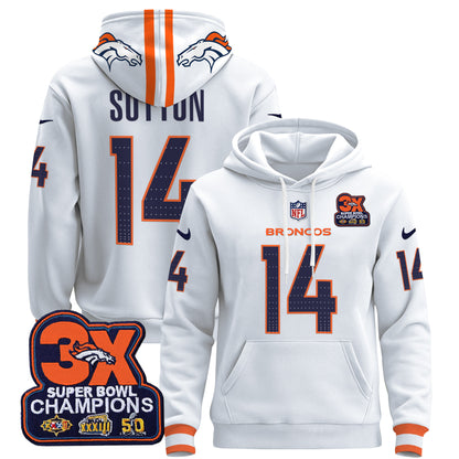 Denver Broncos 2024 Pullover Hoodie