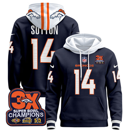 Denver Broncos 2024 Pullover Hoodie