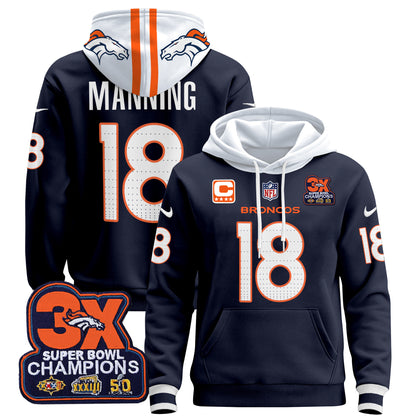 Denver Broncos 2024 Pullover Hoodie