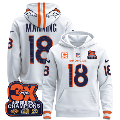 Denver Broncos 2024 Pullover Hoodie