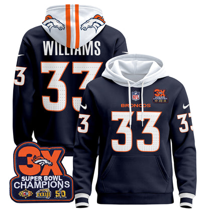 Denver Broncos 2024 Pullover Hoodie