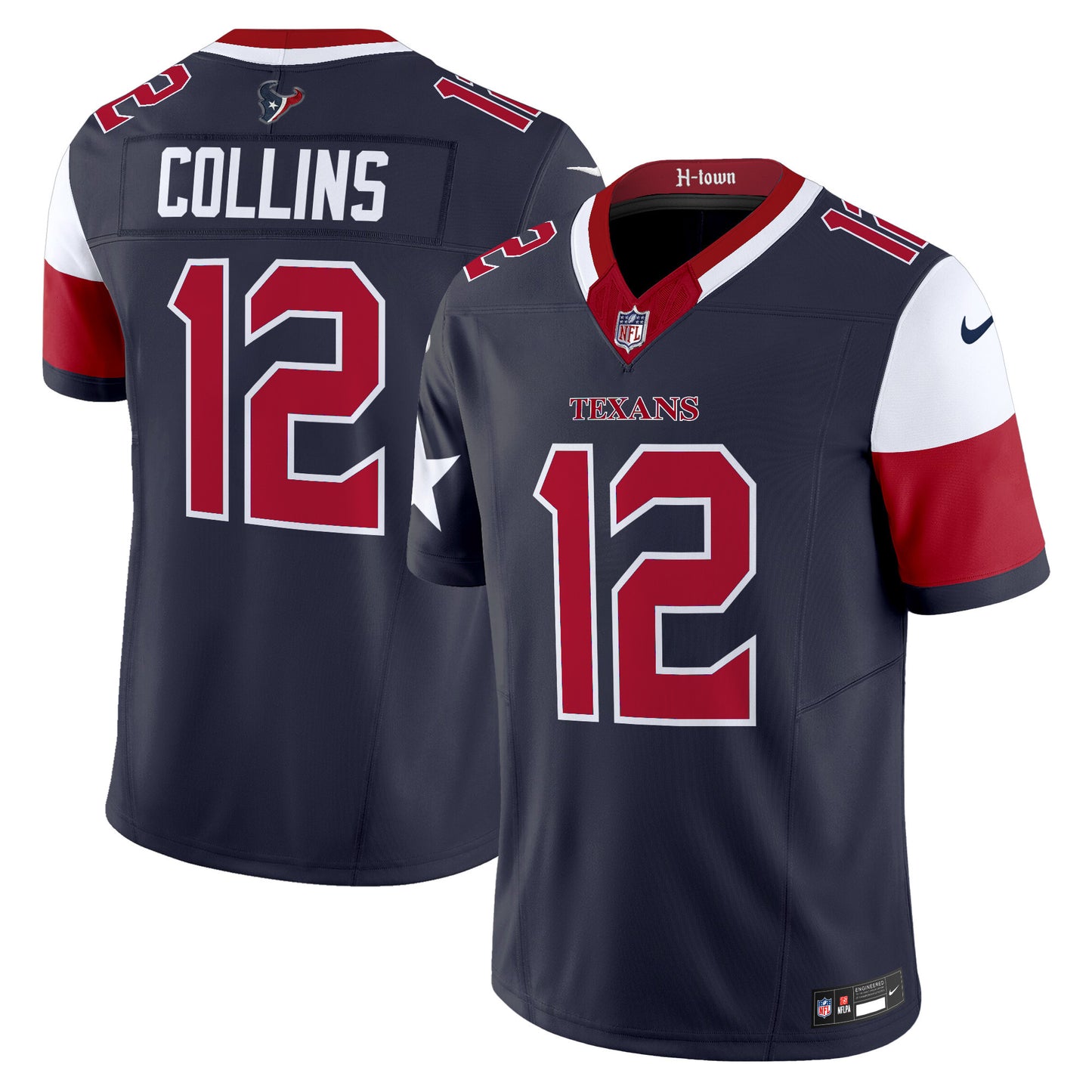 Houston Texans 2024 Vapor Limited Jersey V5 - All Stitched