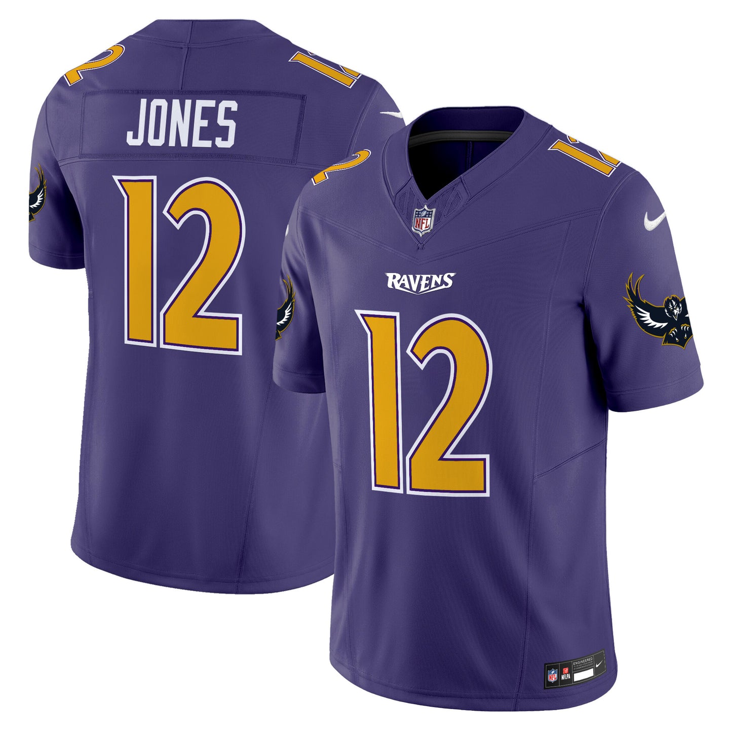 Ravens Special Vapor Limited Jersey V2 - All Stitched