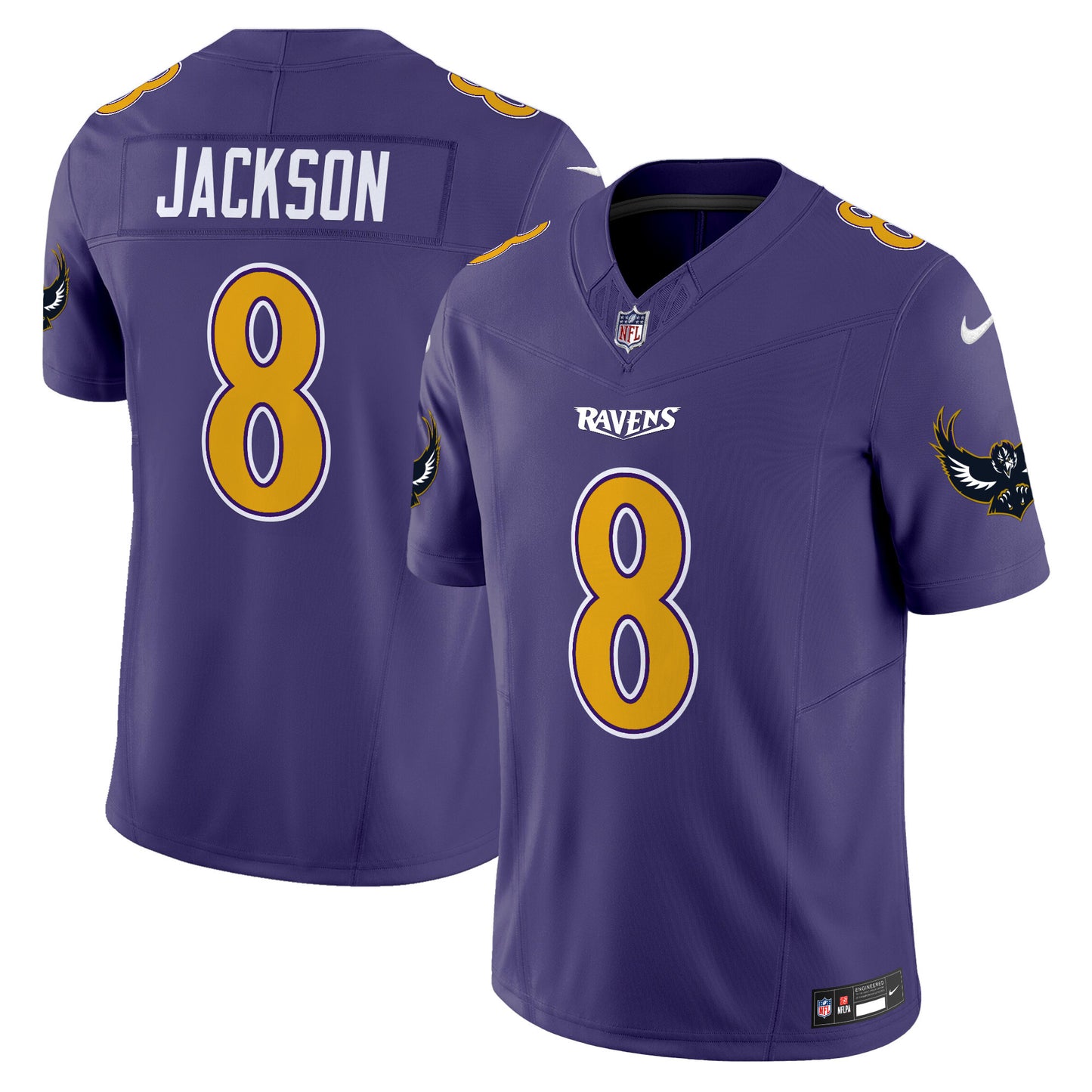 Ravens Special Vapor Limited Jersey V2 - All Stitched