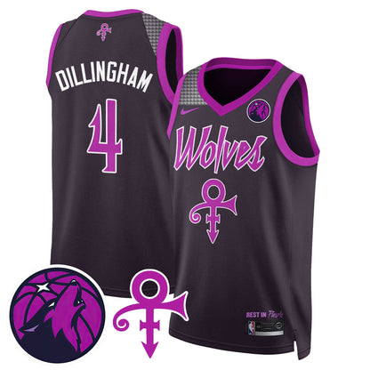 Minnesota Timberwolves Prince Jersey N1 - All Stitched