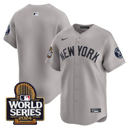 Yankees 2024 World Series Vapor Premier Limited Jersey - All Stitched