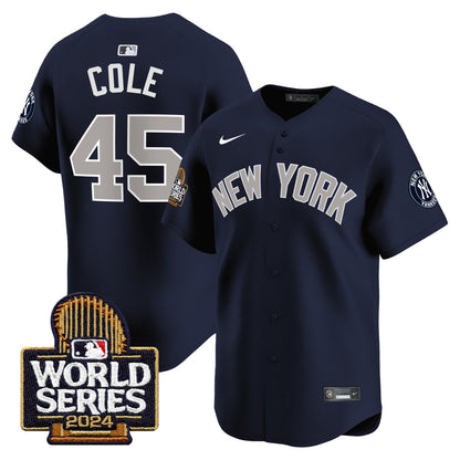 Yankees 2024 World Series Vapor Premier Limited Jersey - All Stitched