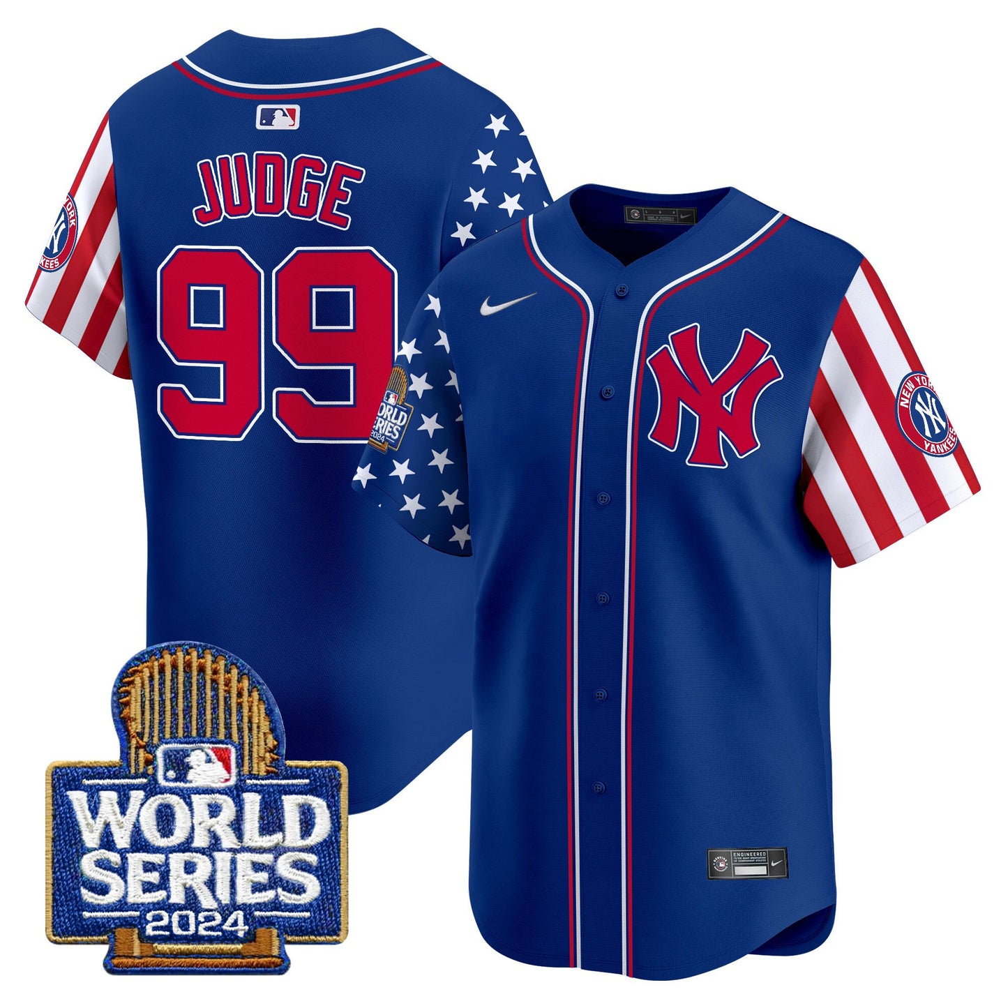 Yankees American Style 2024 World Series Vapor Premier Limited Jersey - All Stitched