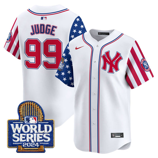 Yankees American Style 2024 World Series Vapor Premier Limited Jersey - All Stitched