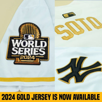 Yankees American Style 2024 World Series Vapor Premier Limited Custom Jersey - All Stitched