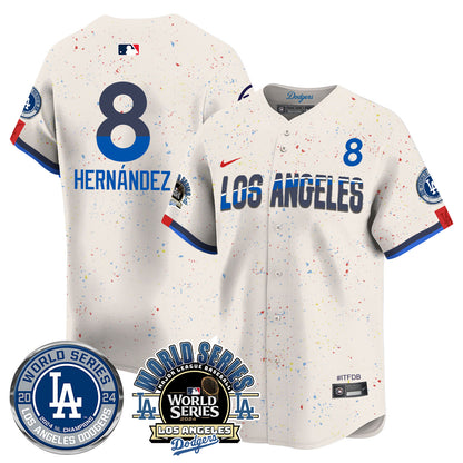 Los Angeles Dodgers World Series 2024 Jersey - All Stitched