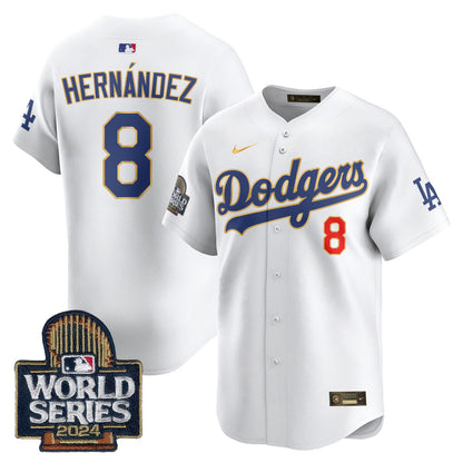 Los Angeles Dodgers World Series 2024 Jersey - All Stitched