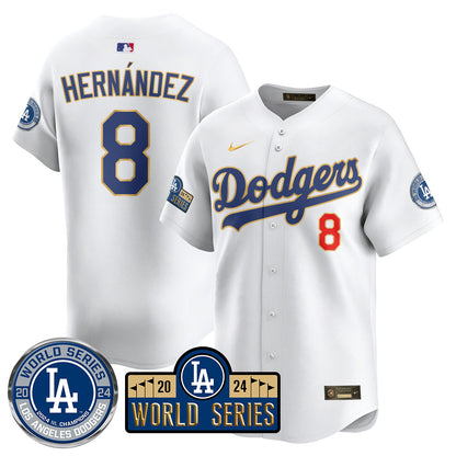 Los Angeles Dodgers World Series 2024 Jersey - All Stitched