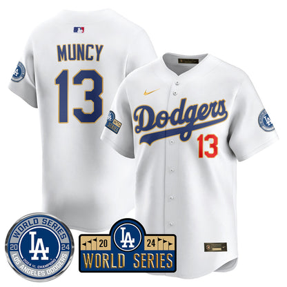 Los Angeles Dodgers World Series 2024 Jersey - All Stitched