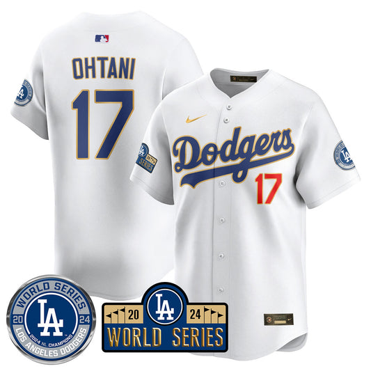 Los Angeles Dodgers World Series 2024 Jersey - All Stitched