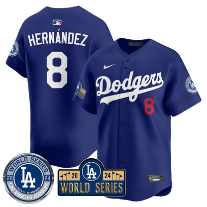 Los Angeles Dodgers World Series 2024 Jersey - All Stitched