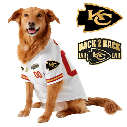 Kansas City Chiefs Super Bowl Champions Pet Coat - Gifts for Pet Lovers