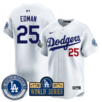 Los Angeles Dodgers World Series 2024 Jersey - All Stitched