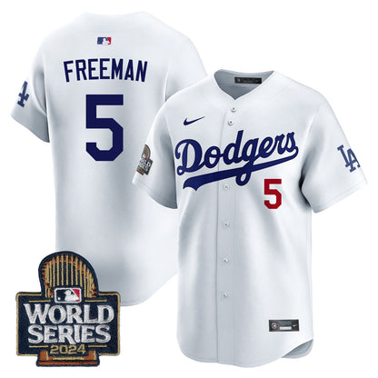 Los Angeles Dodgers World Series 2024 Jersey - All Stitched