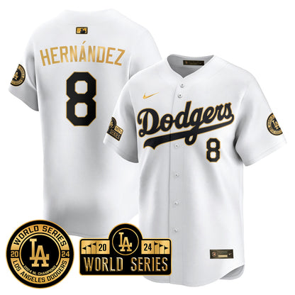 Los Angeles Dodgers World Series 2024 Jersey - All Stitched