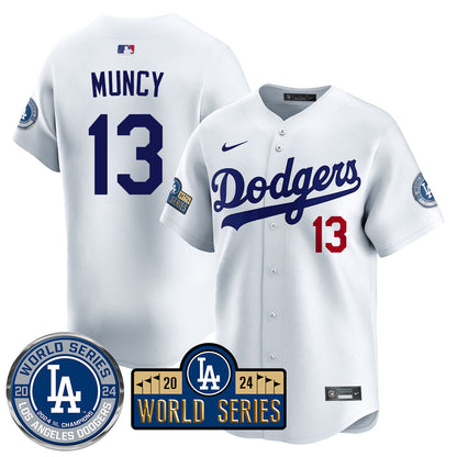 Los Angeles Dodgers World Series 2024 Jersey - All Stitched