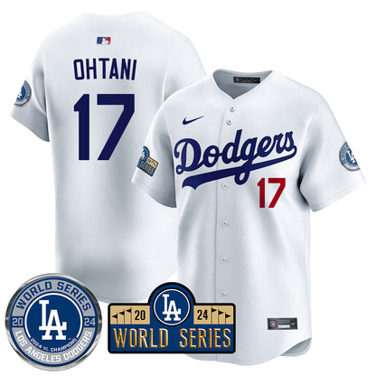 Los Angeles Dodgers World Series 2024 Jersey - All Stitched