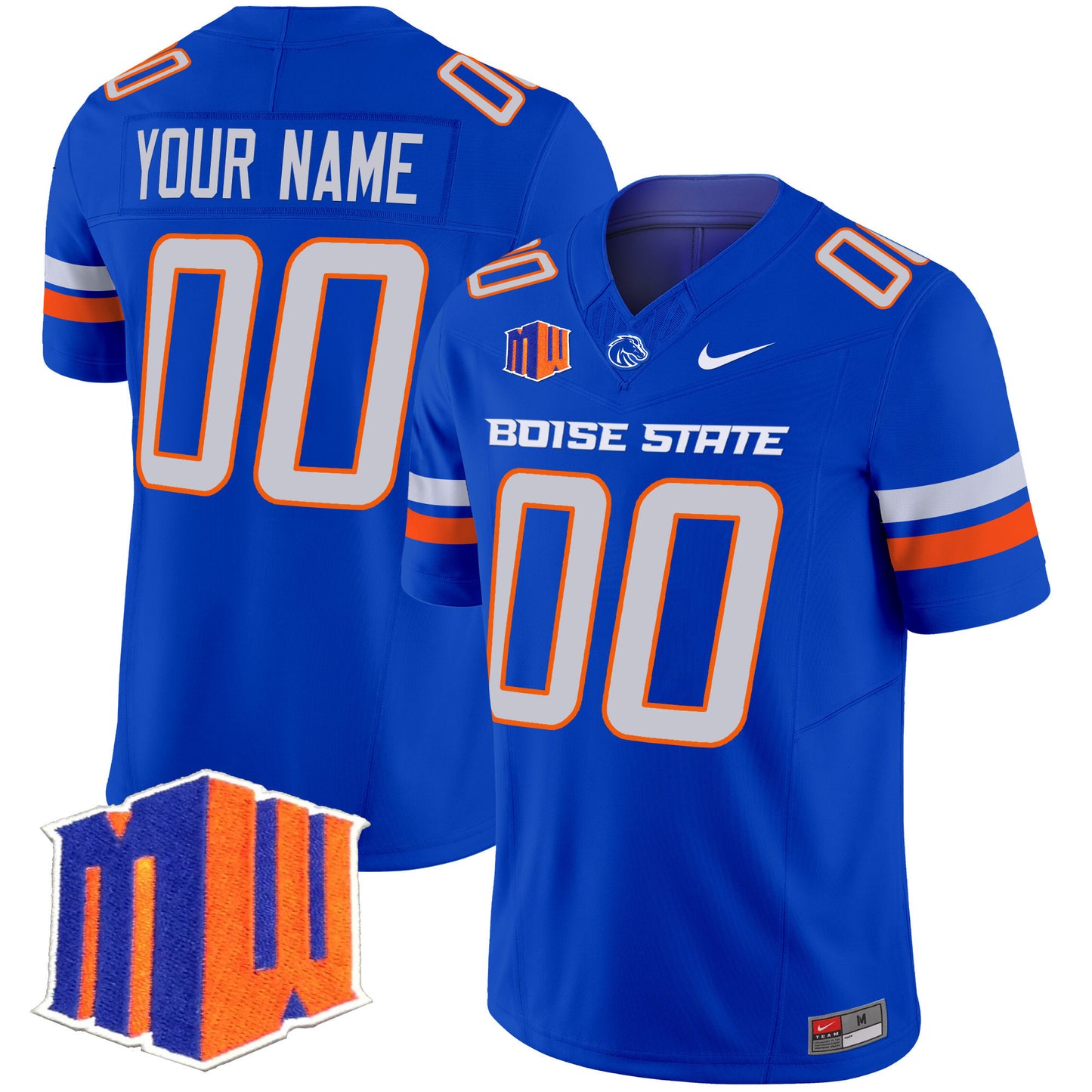 Boise State Broncos 2024 Vapor Limited Custom Jersey - All Stitched