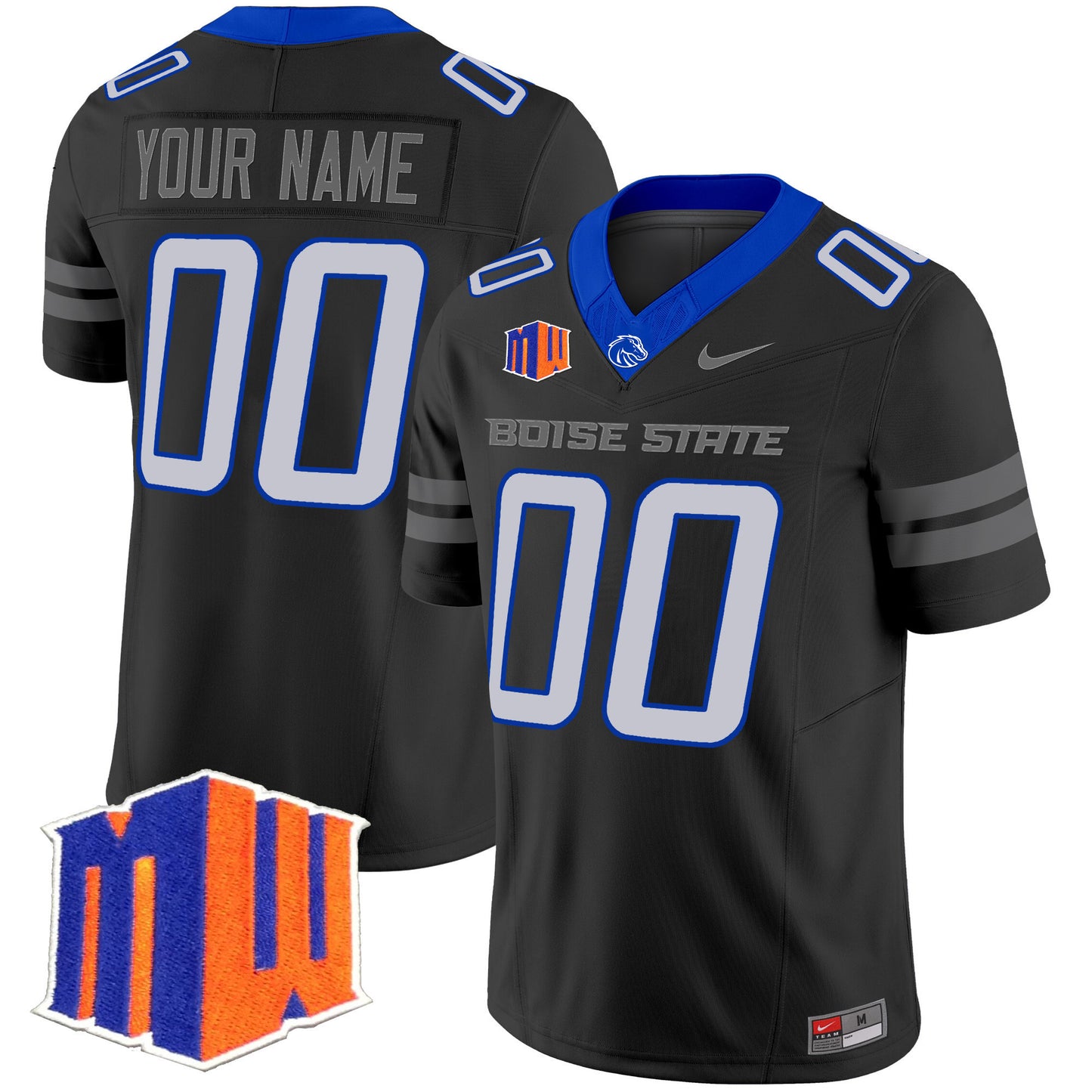 Boise State Broncos 2024 Vapor Limited Custom Jersey - All Stitched