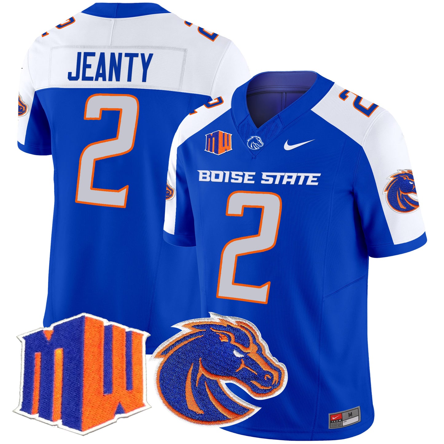 Boise State Broncos 2024 Vapor Limited Jersey - All Stitched