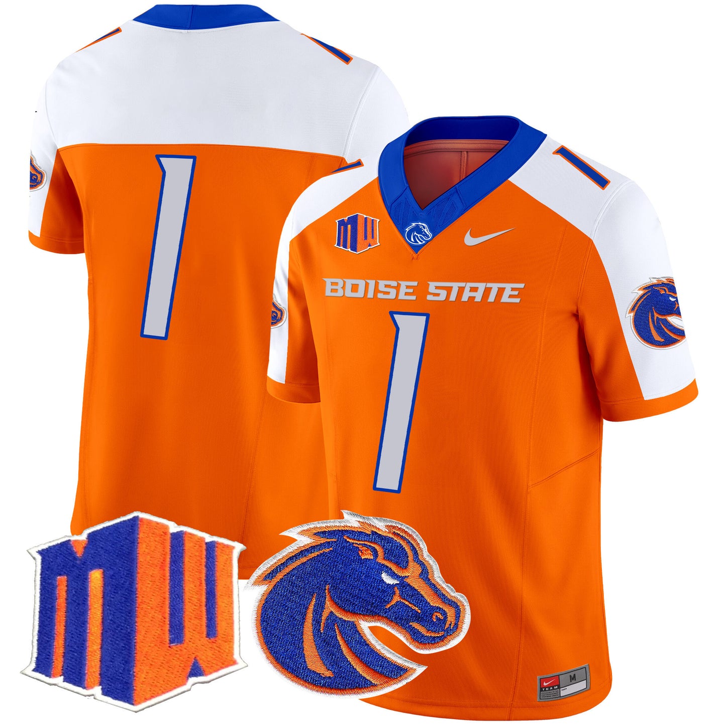 Boise State Broncos 2024 Vapor Limited Jersey - All Stitched