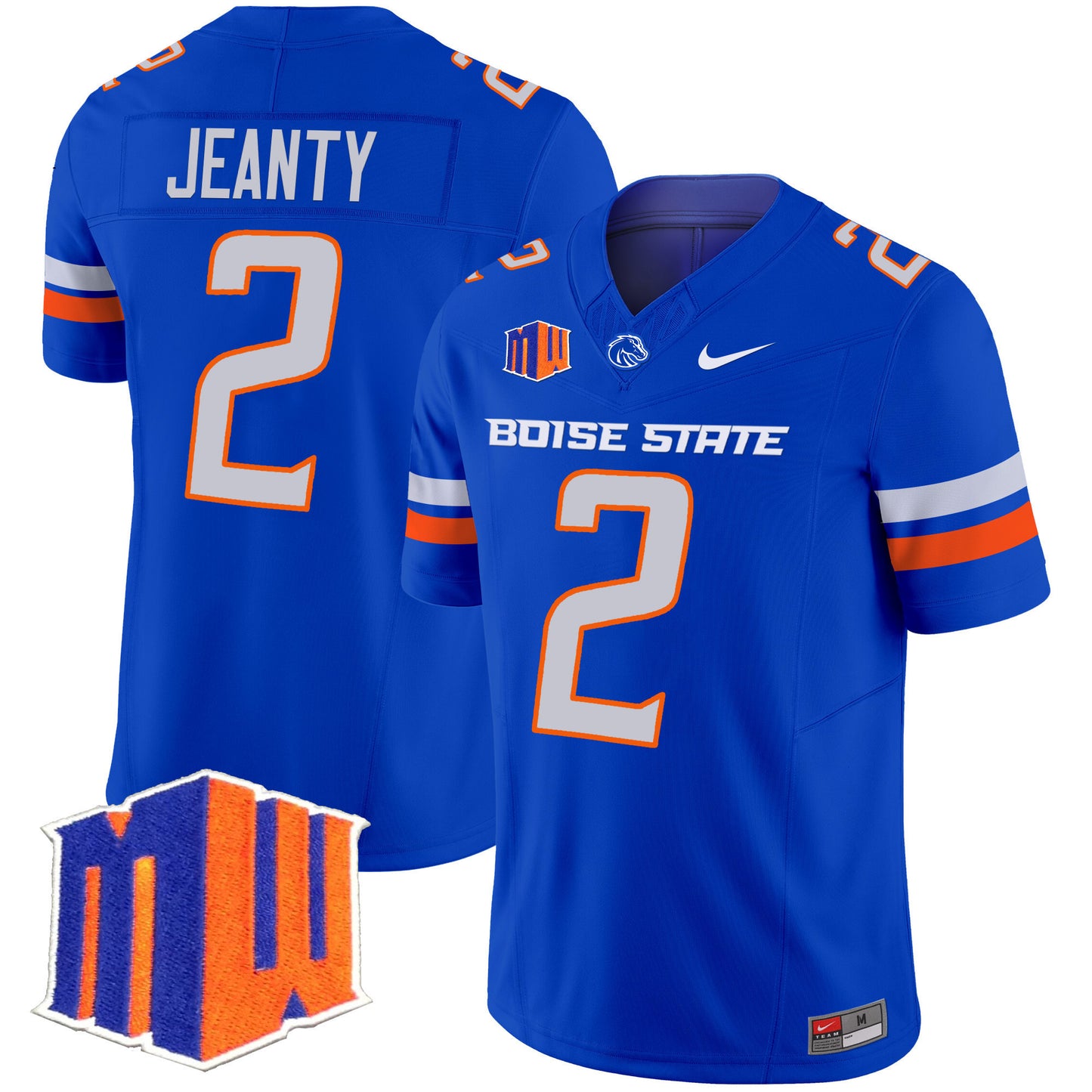 Boise State Broncos 2024 Vapor Limited Jersey - All Stitched