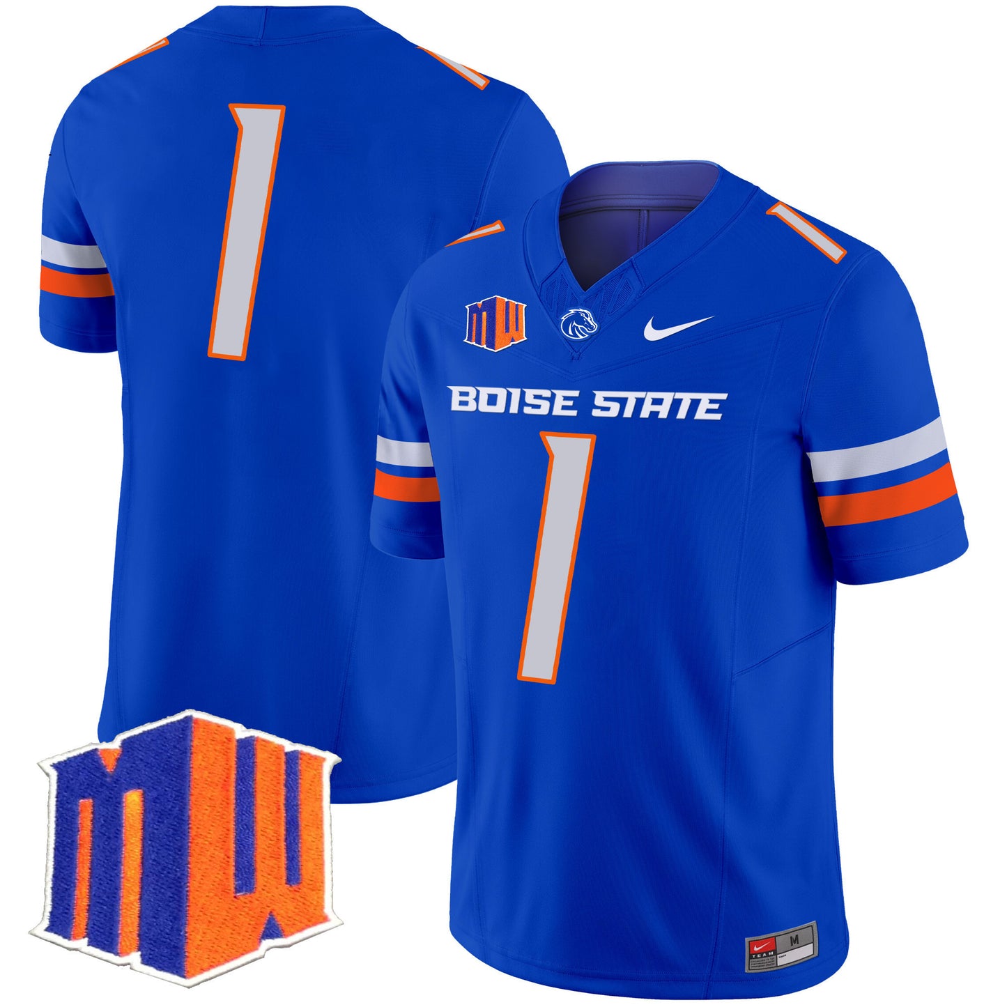 Boise State Broncos 2024 Vapor Limited Jersey - All Stitched