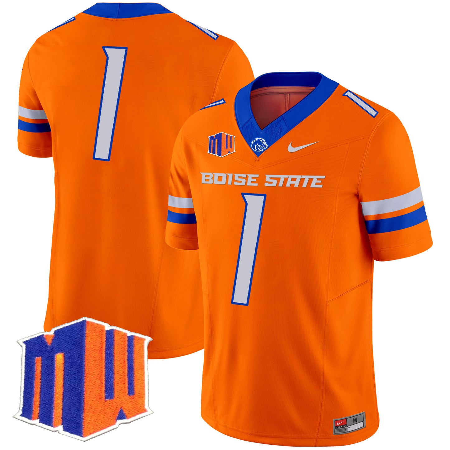 Boise State Broncos 2024 Vapor Limited Jersey - All Stitched