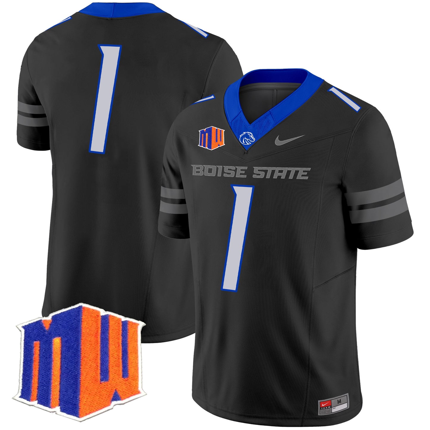 Boise State Broncos 2024 Vapor Limited Jersey - All Stitched